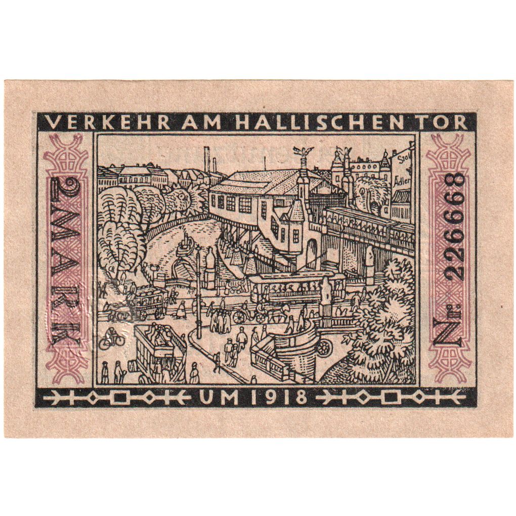 Duitsland, Berlin, 2 Mark, 1922-03-01, SPL