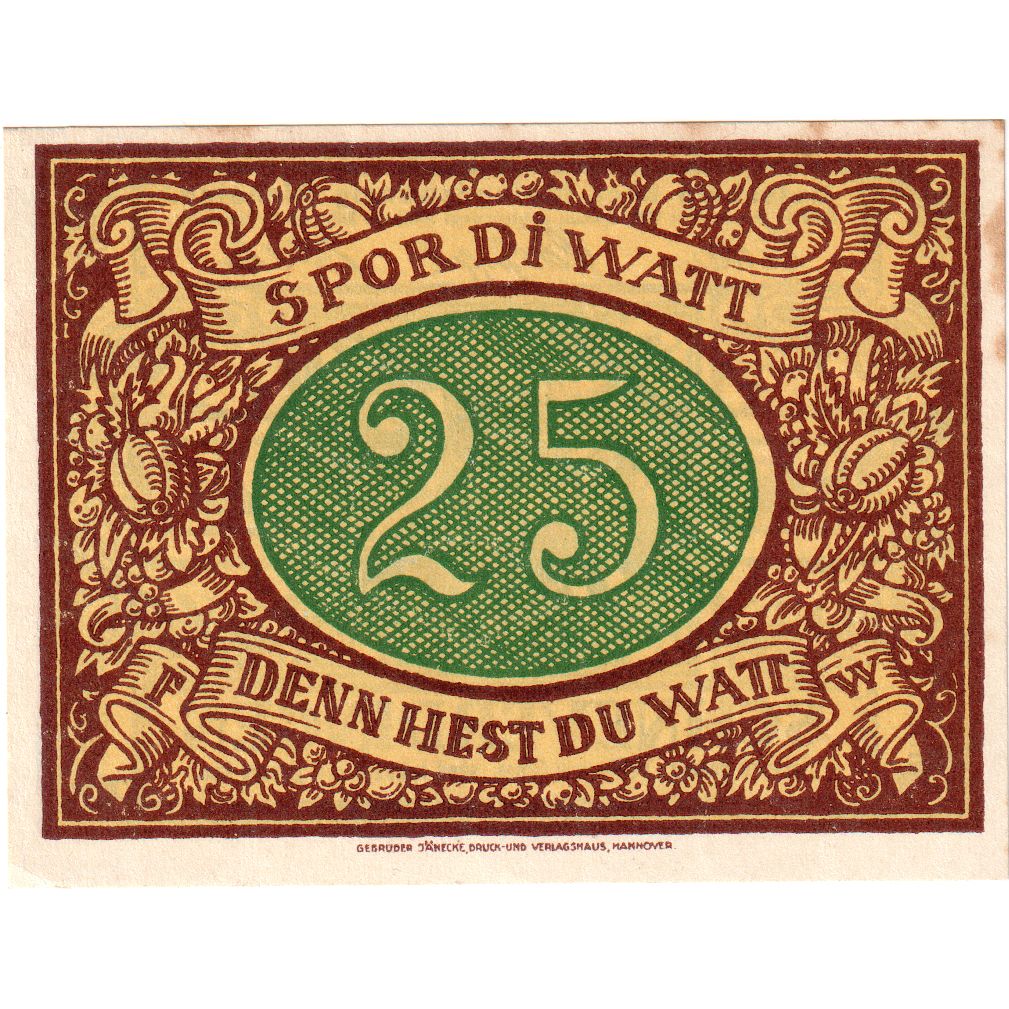 Deutschland, Schneverdingen, 25 Pfennig, 1921-02-25, VZ