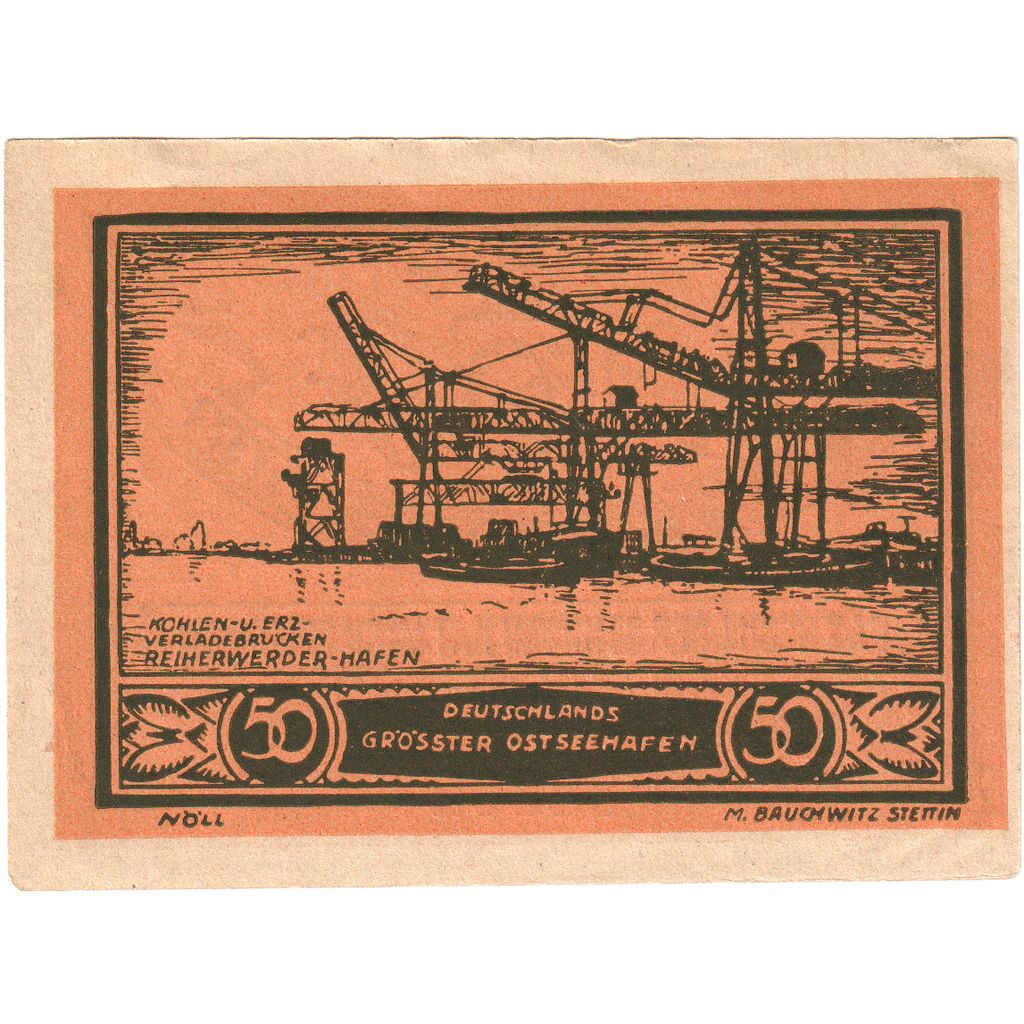 Duitsland, Stettin, 50 Pfennig, 1922-01-01, SUP