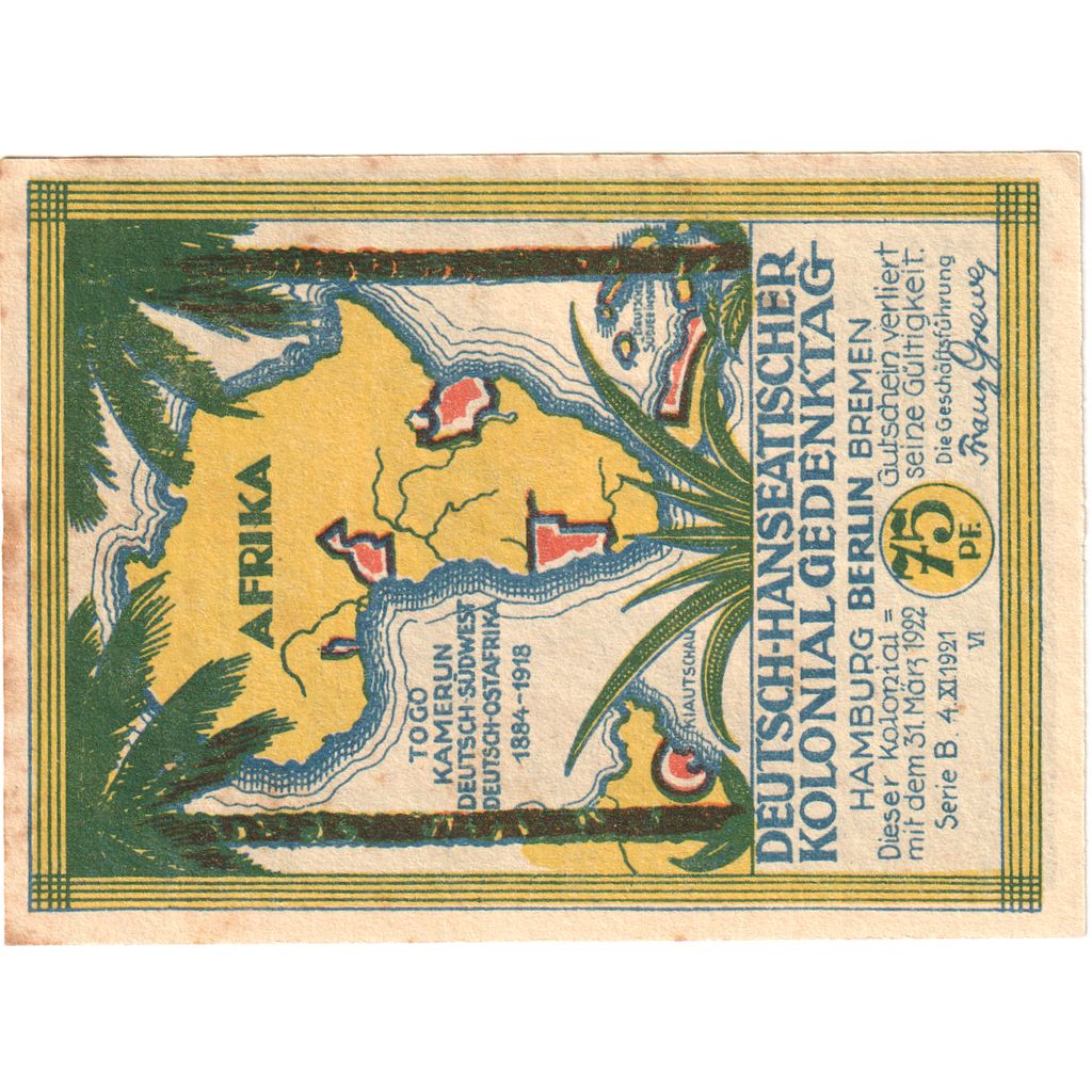 Duitsland, Berlin, 75 Pfennig, 1921-11-04, SUP