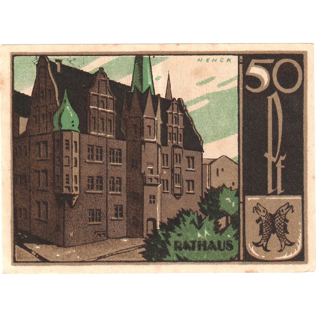 Duitsland, Saalfeld, 50 Pfennig, 1921-04-15, SUP