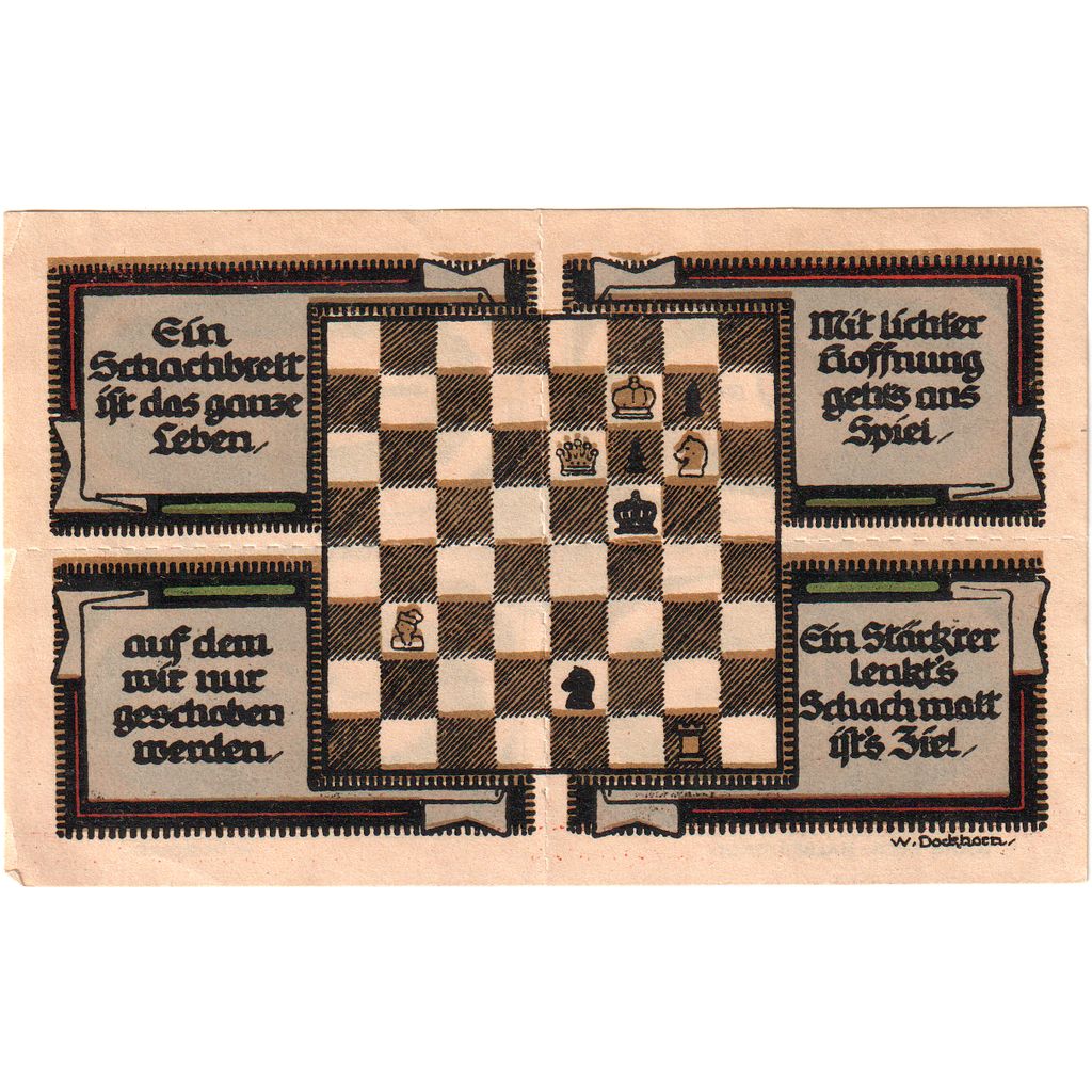 Deutschland, Königsaue, 40 Pfennig, 1921-06-10, UNZ-