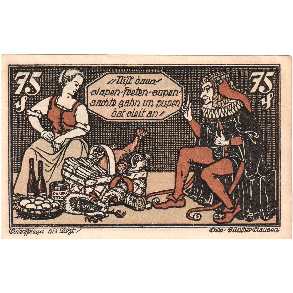 Niemcy, Braunschweiger, 75 Pfennig, 1921-05-01, UNC(63)