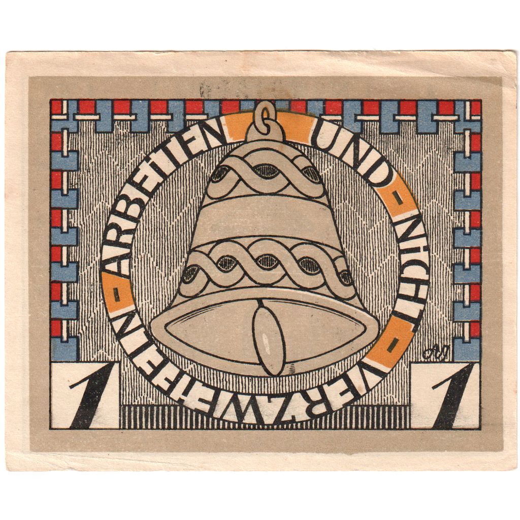 Niemcy, Augustenborg, 1 Mark, 1920-08-01, AU(55-58)