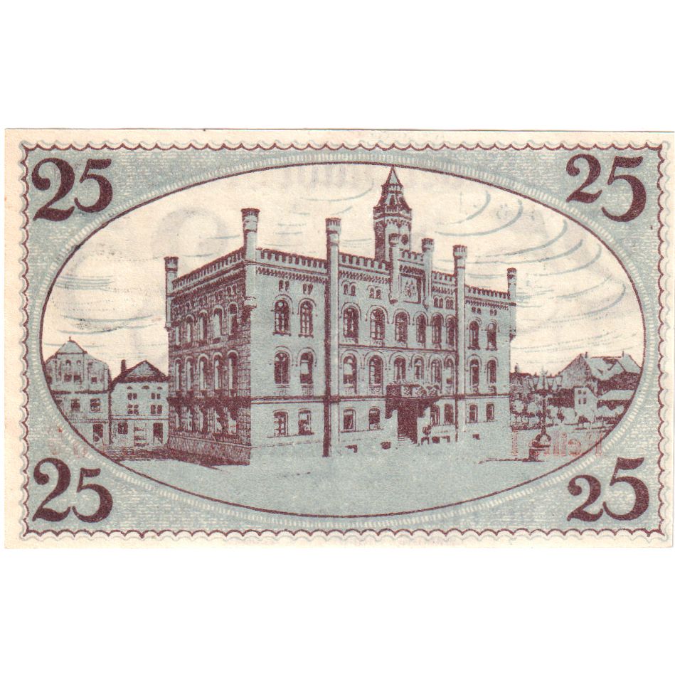 Niemcy, Fraustadt, 25 Pfennig, UNC(63)