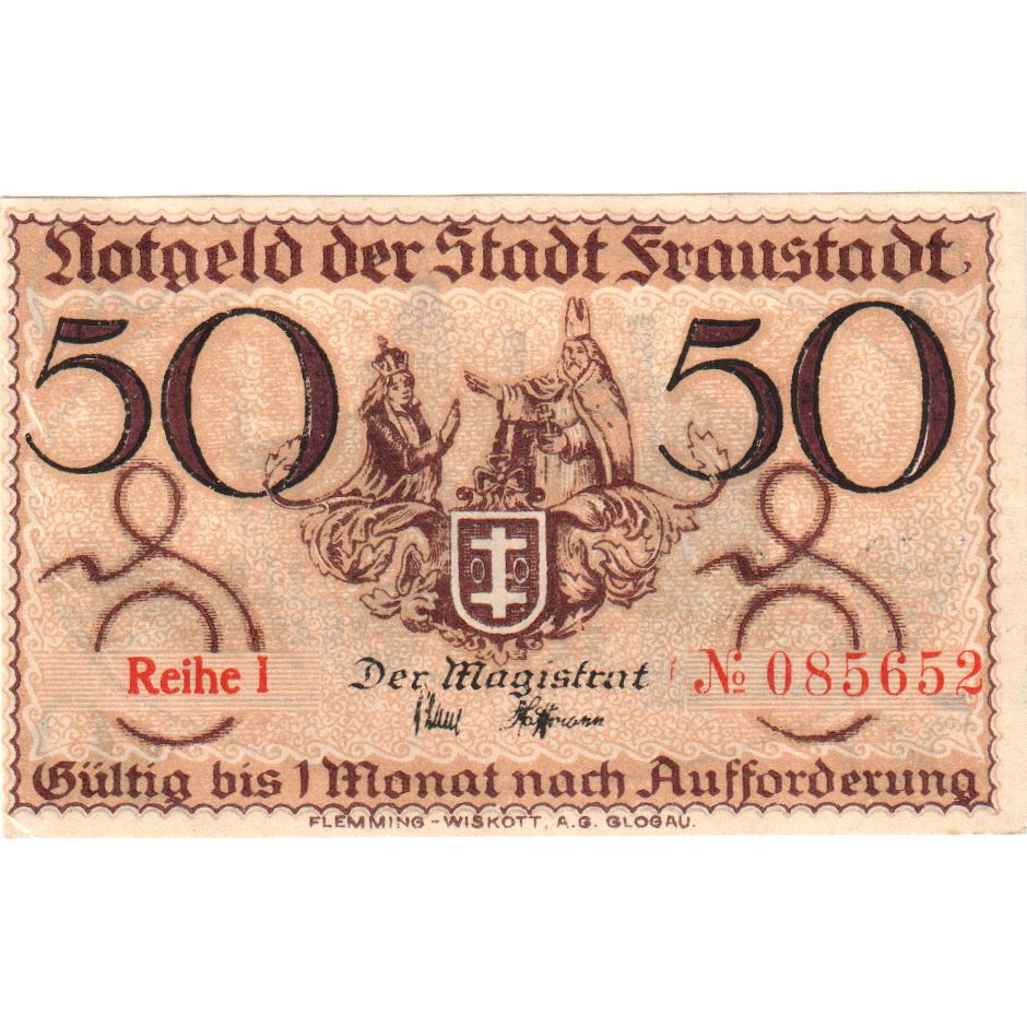 Germania, Fraustadt, 50 Pfennig, SPL