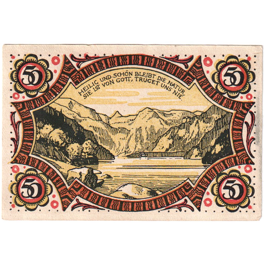 Germania, Berchtesgaden, 50 Pfennig, 1920-08-13, SPL