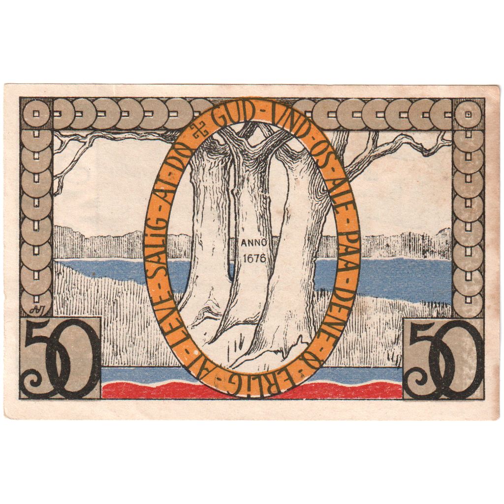 Niemcy, Augustenburg, 50 Pfennig, 1920-04-08, AU(55-58)