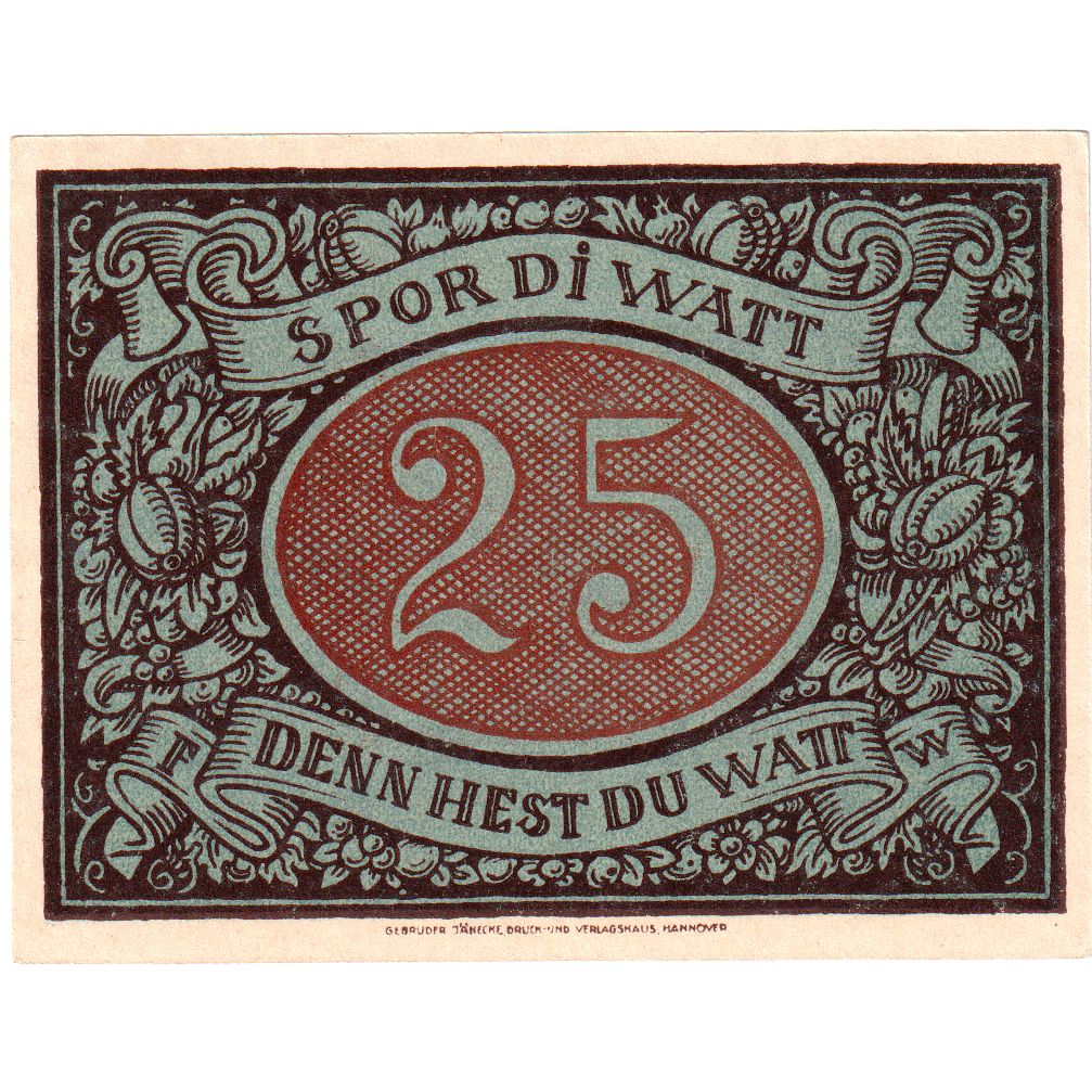 Niemcy, Schneverdingen, 25 Pfennig, 1921-02-25, UNC(63)