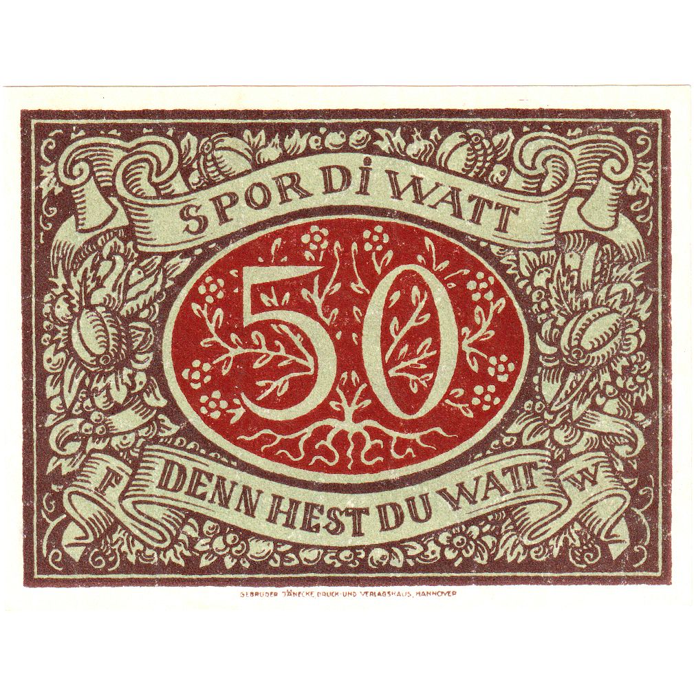 Niemcy, Schneverdingen, 50 Pfennig, 1921-02-15, UNC(63)