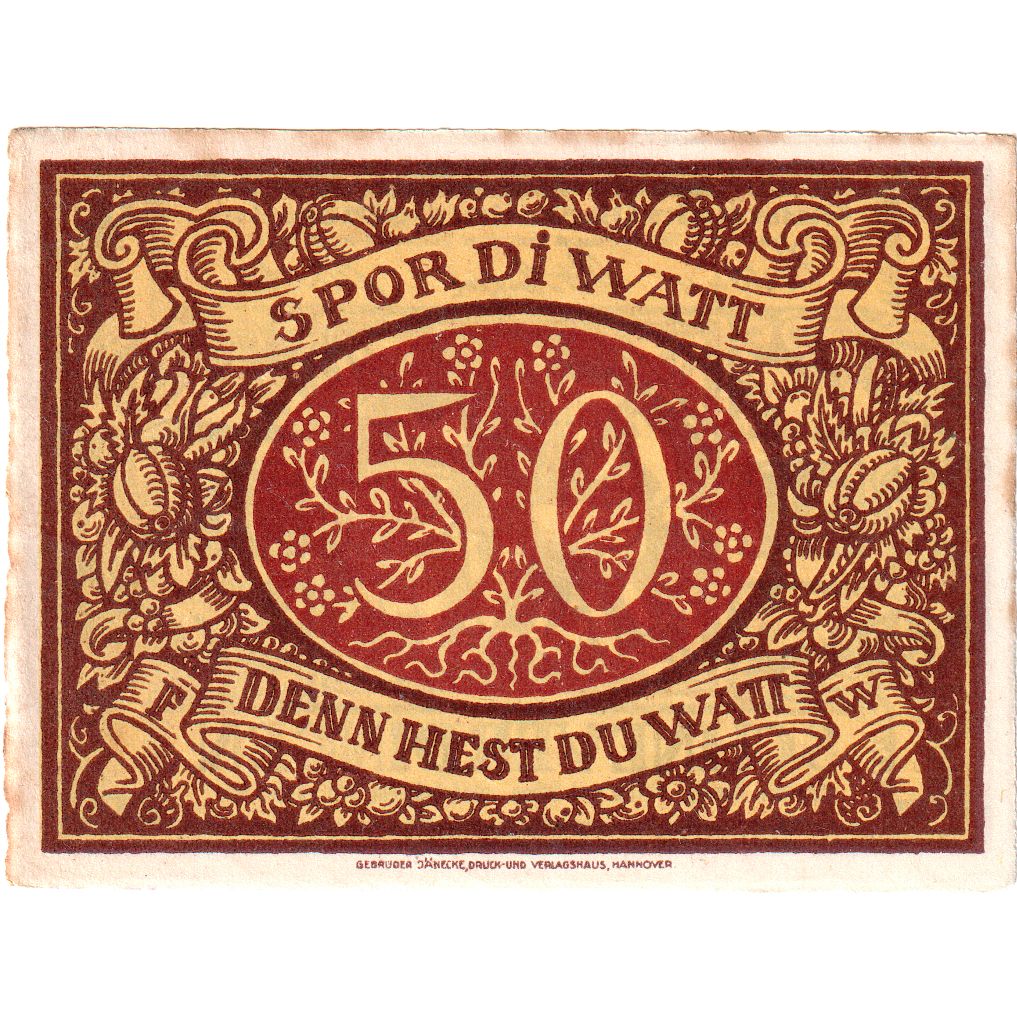 Niemcy, Schneverdingen, 50 Pfennig, 1921-02-15, EF(40-45)