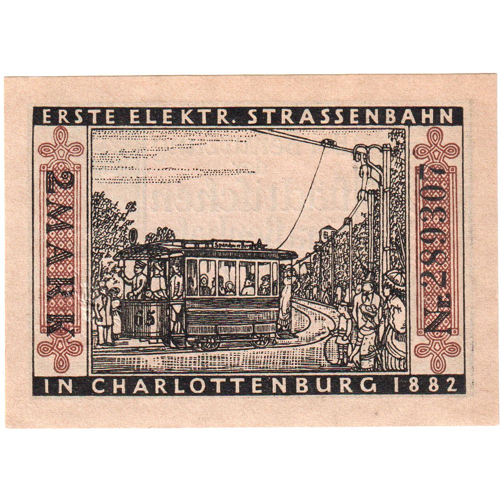 Niemcy, Berlin, 2 Mark, 1922-03-01, UNC(63)