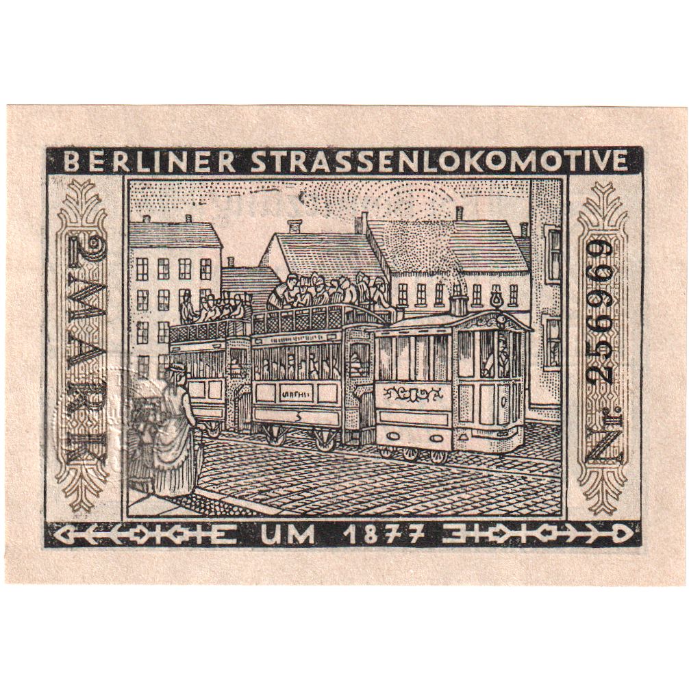 Niemcy, Berlin, 2 Mark, 1922-03-01, UNC(63)