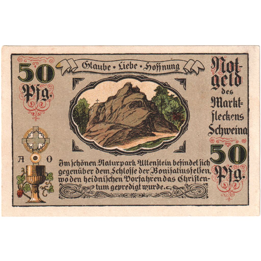 Deutschland, Schweina, 50 Pfennig, 1921-09-20, UNZ-