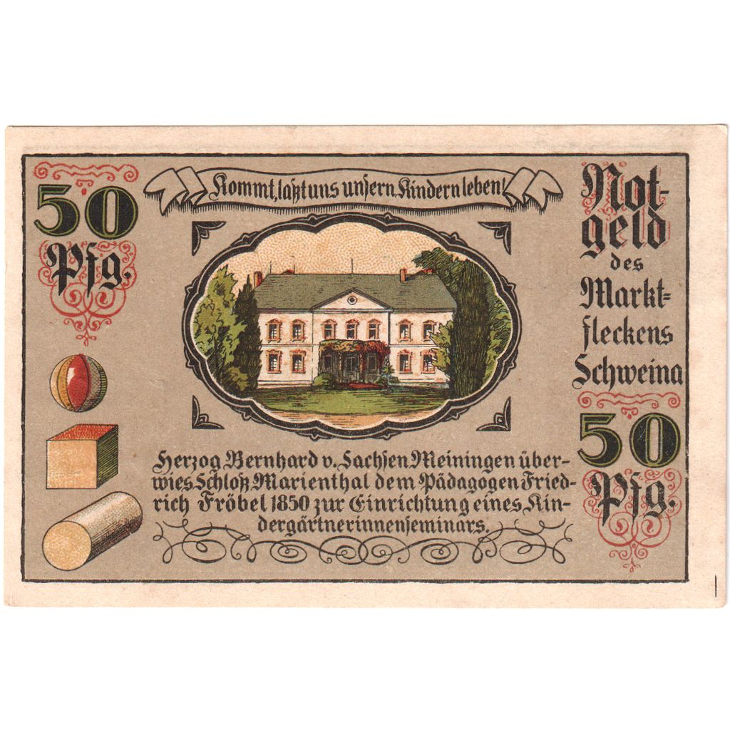 Deutschland, Schweina, 50 Pfennig, 1921-09-20, UNZ-