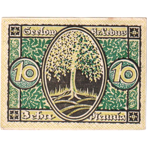 Deutschland, Seelow, 10 Pfennig, 1920-07-01, UNZ-