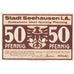 Niemcy, Seehausen i Altmark, 50 Pfennig, 1921-02-05, UNC(63)