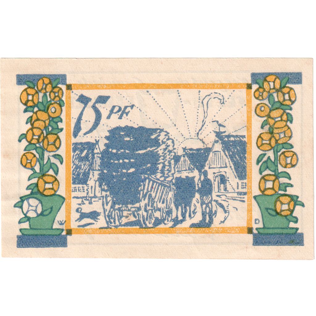 Niemcy, Seeth-Eekholt, 75 Pfennig, 1921-12-31, UNC(63)