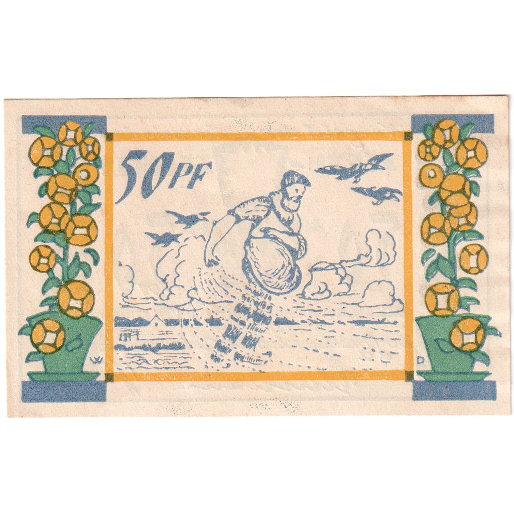 Niemcy, Seeth-Eekholt, 50 Pfennig, 1921-12-31, AU(55-58)