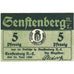 Niemcy, Senftenberg, 5 Pfennig, 1920-06-24, UNC(63)