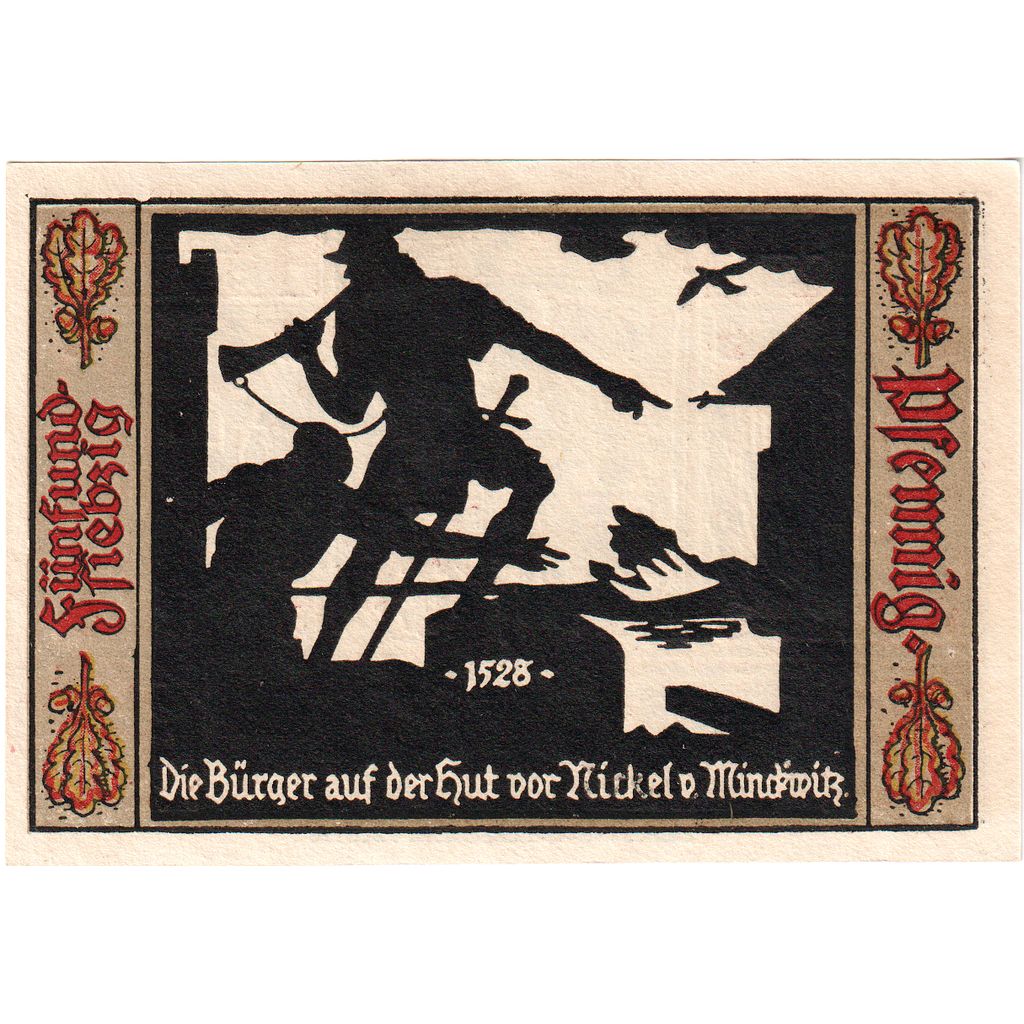 Deutschland, Fürstenwalde, 75 Pfennig, UNZ-