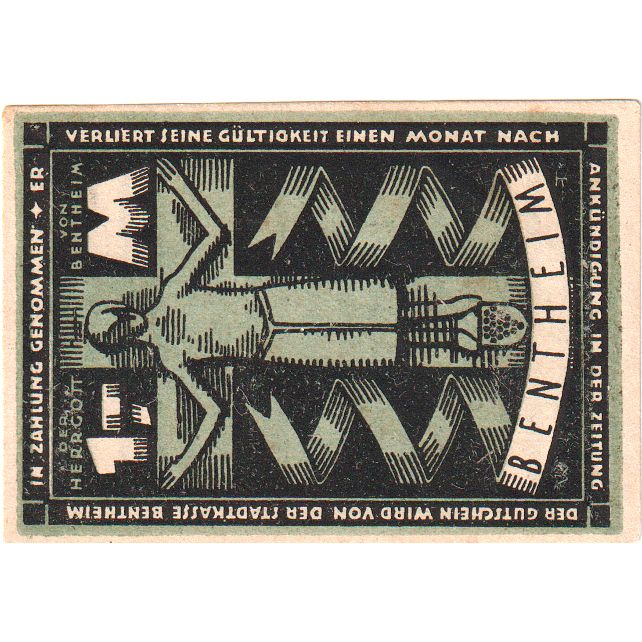 Allemagne, Bentheim, 1 Mark, SPL