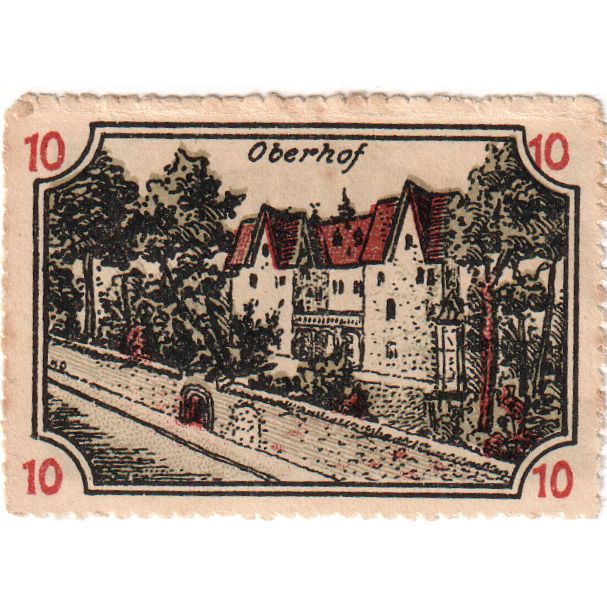 Niemcy, Ballenstedt, 10 Pfennig, 1920-09-28, EF(40-45)
