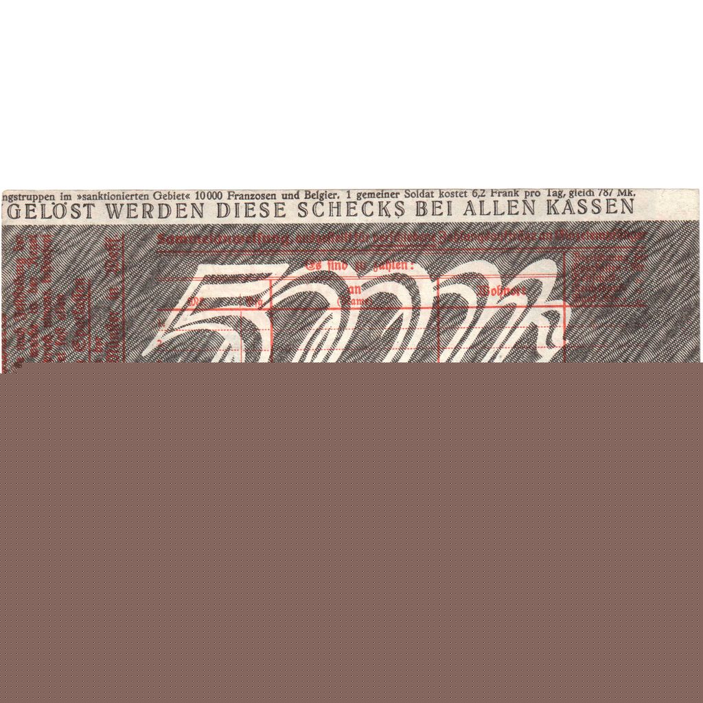 Niemcy, 500 Mark, UNC(63)