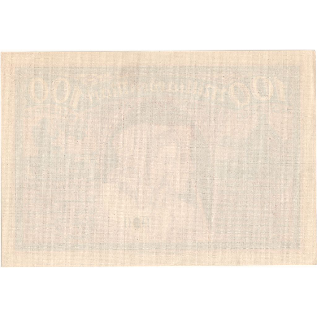 Alemania, Bielefeld, 100 Milliarden Mark, 1923-10-25, SC