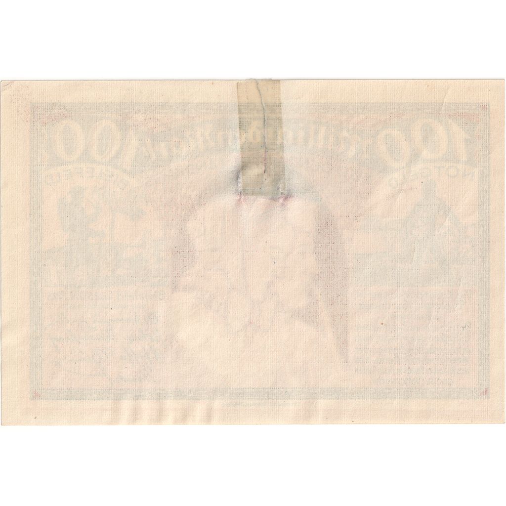 Niemcy, Bielefeld, 100 Milliarden Mark, 1923-10-25, EF(40-45)