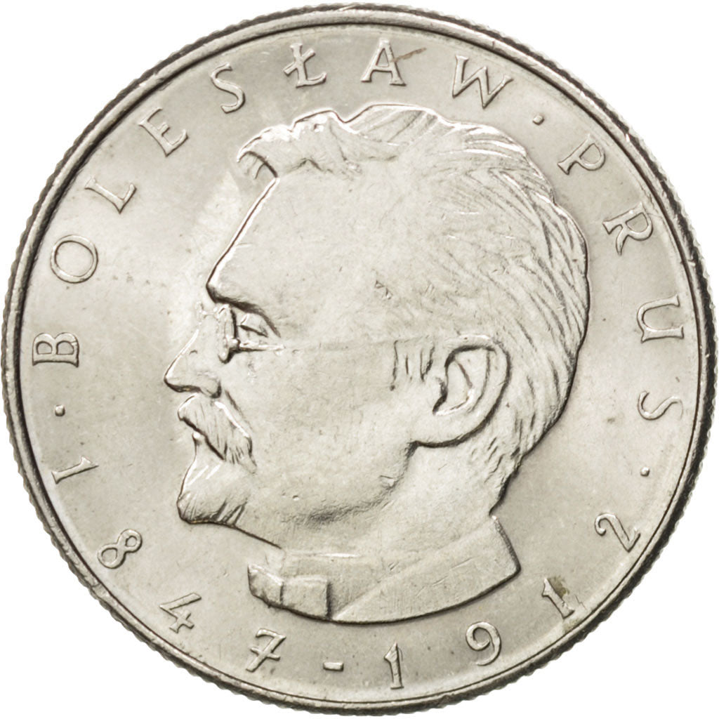 Coin, Poland, 10 Zlotych, 1975, AU(55-58), Copper-nickel, KM:73