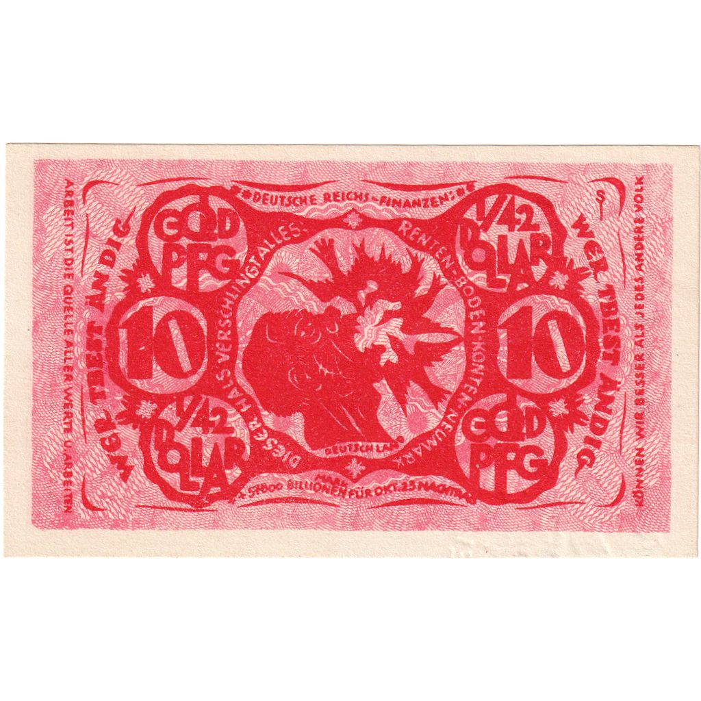 Deutschland, Bielefeld, 10 Goldpfenning, 1923-11-08, UNZ-, Grabowski:94
