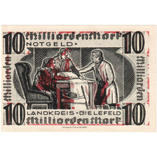 Deutschland, Bielefeld, 10 Milliarden Mark, undated (1923), UNZ-
