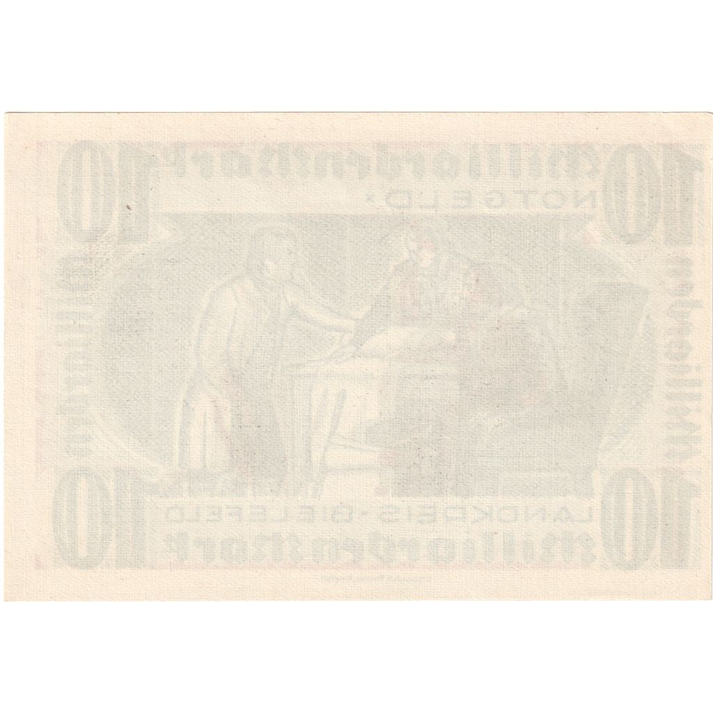Deutschland, Bielefeld, 10 Milliarden Mark, undated (1923), UNZ-