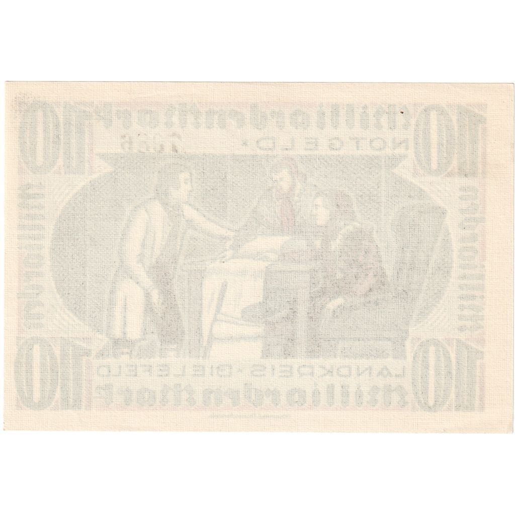 Allemagne, Bielefeld, 10 Milliarden Mark, undated (1923), SPL