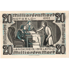 Germania, Bielefeld, 20 Milliarden Mark, 1923-10-25, SPL