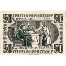 Deutschland, Bielefeld, 50 Milliarden Mark, undated (1923), S