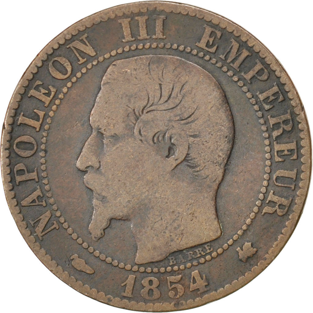 Coin, France, Napoleon III, Napoléon III, 5 Centimes, 1854, Bordeaux