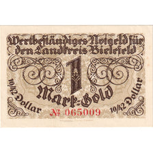 Germany, Bielefeld, 1 Mark Gold, 1923-11-28, UNC(63)