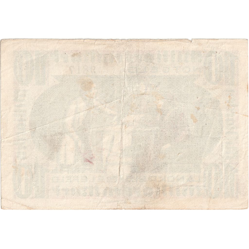 Allemagne, Bielefeld, 10 Milliarden Mark, 1923-10-25, TB