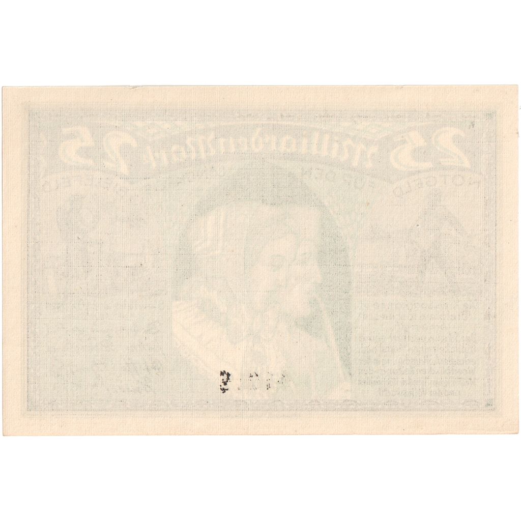 Allemagne, Bielefeld, 25 Milliarden Mark, 1923-10-25, SPL