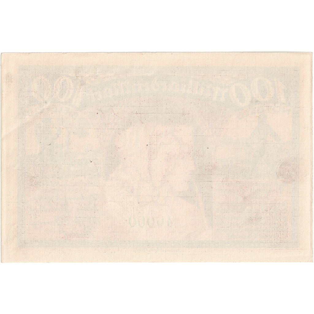 Deutschland, Bielefeld, 100 Milliarden Mark, 1923-10-25, UNZ-
