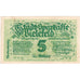 Germany, Bielefeld, 5 Goldpfennig, 1923-11-08, AU(55-58), Grabowski:93