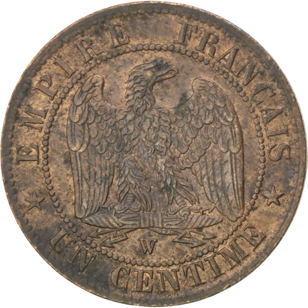 Münze, Frankreich, Napoleon III, Napoléon III, Centime, 1855, Lille, VZ
