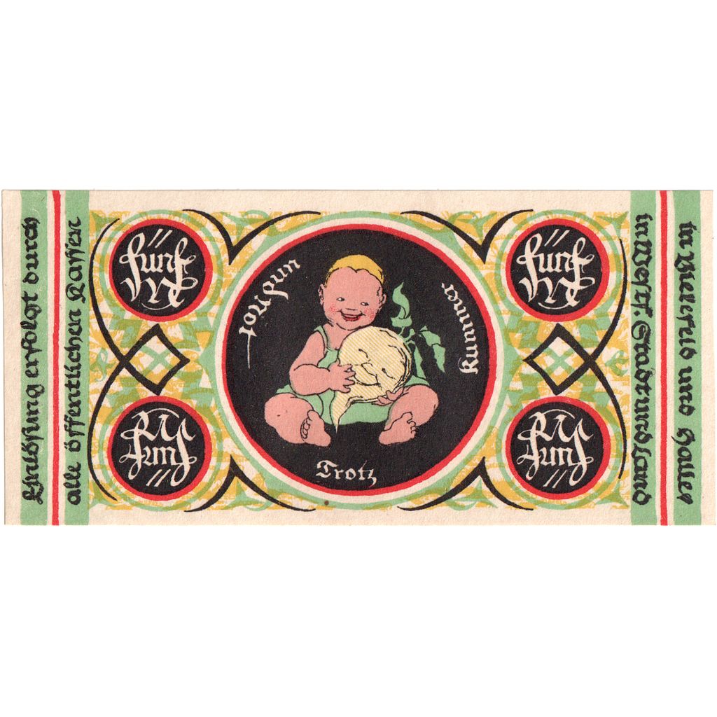 Deutschland, Bielefeld, 5 Mark, 1918-11-01, UNZ-