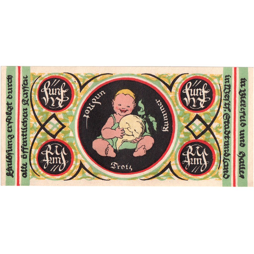 Deutschland, Bielefeld, 5 Mark, 1918-11-01, UNZ-