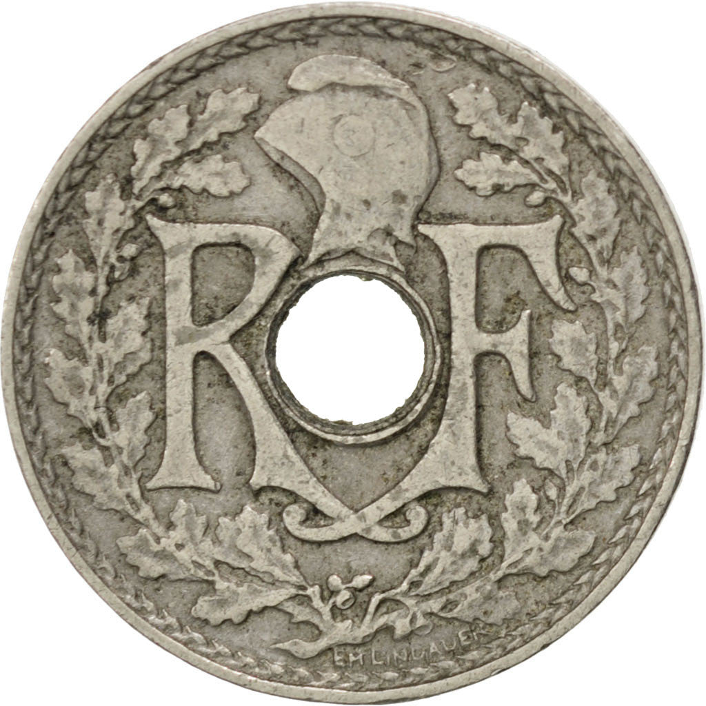 Coin, France, Lindauer, 5 Centimes, 1926, EF(40-45), Copper-nickel, KM:875
