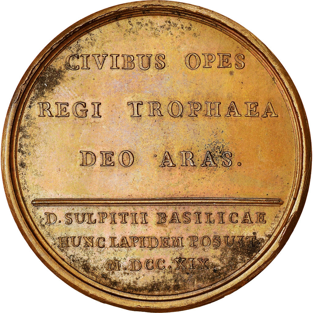 Frankrijk, Medaille, Reprise des Travaux à l'Eglise Saint-Sulpice à Paris