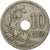 Moneta, Belgia, 10 Centimes, 1904, VF(20-25), Miedź-Nikiel, KM:53