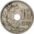 Moneta, Belgia, 10 Centimes, 1904, EF(40-45), Miedź-Nikiel, KM:52